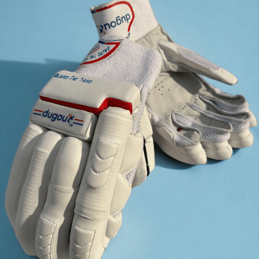Dugout Alpha .1 Batting Gloves White Edition (ADULT)
